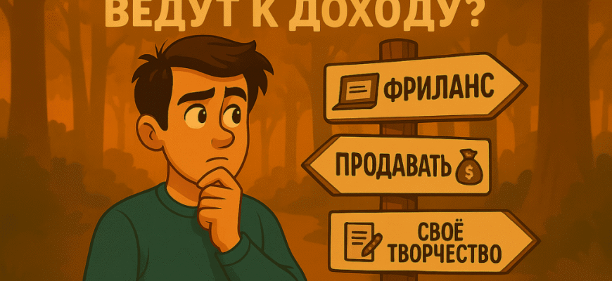 Какие дороги ведут к доходу