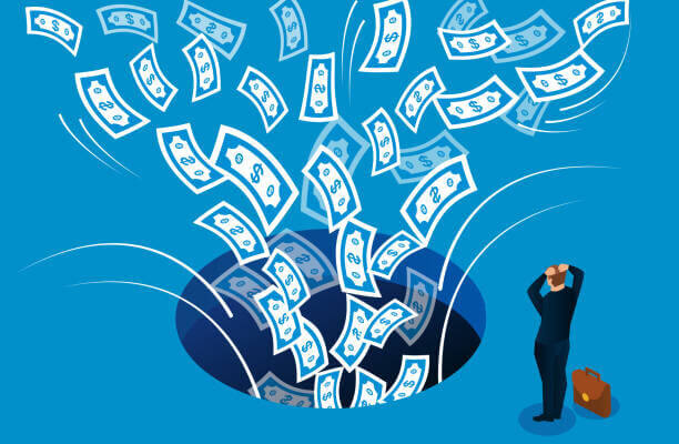 бизнес теряет деньги